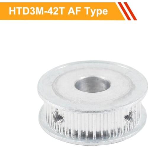 3M 42T Synchronous Pulley Wheel HTD3M Type Timing Belt Pulley 11mm/16mm Belt Width 8/10/12/14/19/20mm Bore Gear Pulley