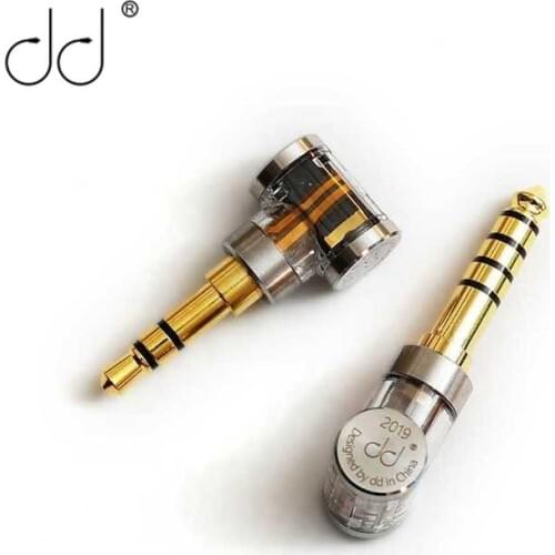 DD ddHiFi DJ35A DJ44A 2.5mm Balanced female to 4.4mm Balanced Male/3.5mm single end Male adapter use for HIFIMAN FiiO etc