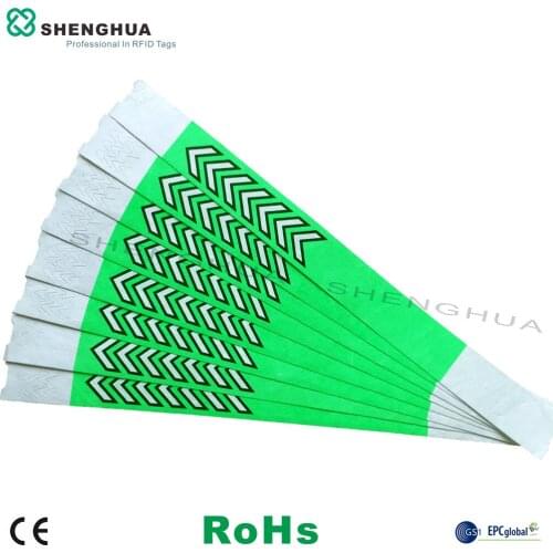Cheap rfid wristband tag rfid bracelet for rfid wristband reader access control waterproof 200pcs