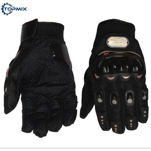 Blue/Red/Black/Grey Full Finger Breathable guantes Outdoor Motorcycle ATV Riding Racing Cycling Sport Gloves M/L/XL/XXL