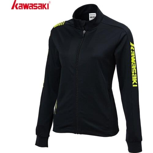 Kawasaki Women Running Jackets Jogging Sweatshirt Ladies Yoga Sports Zipper Jacket Coat Fitness Gym Womens Clothing JK-Q2821