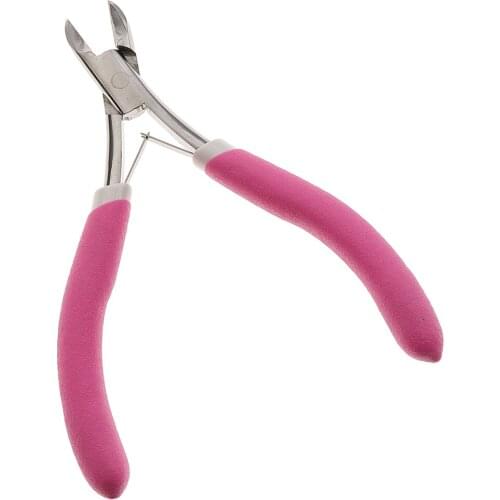 Nail Art Stainless Steel Cuticle Cutter Nippers Clipper Manicure Salon Tool