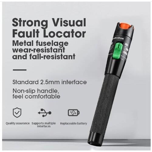 Preferential price Laser 30MW/20MW/10MW/5KM Visual Fault Locator, Fiber Optic Cable Tester 10-30Km Range VFL AUA-30