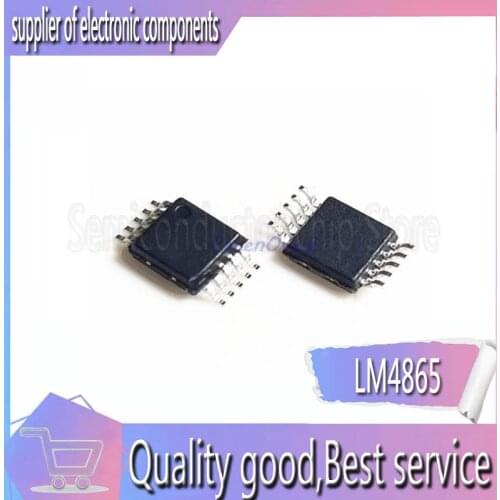 LM4865 LM4865MM silk screen Z65 audio power amplifier TSSOP-8 brand new original