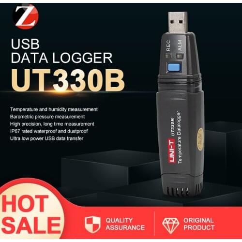 Mini USB storage meter UNI-T Humidity Data Recording Logger Meter UT330B IP67 Grade waterproof standard UT330B