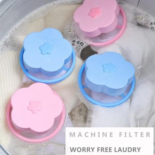 Newest Hair Removal Catcher Filter Mesh Pouch Cleaning Balls Bag Dirty Fiber Collector Washing Machine Filters Laundry Ball Disc