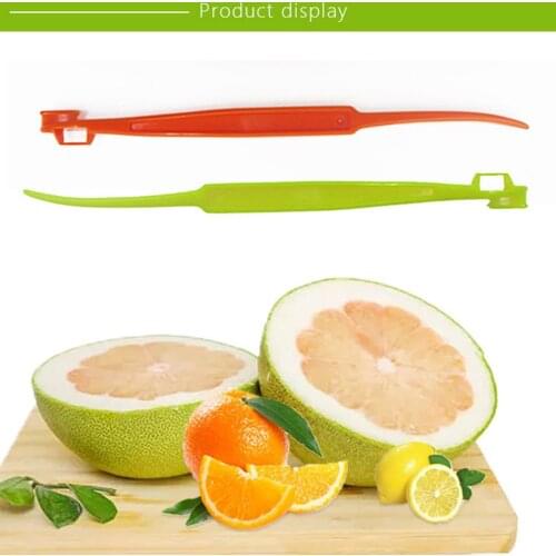 New Citrus Orange Citrus Peelers Innovative Fruit Plastic Planing Tool Open Grapefruit Artifact Cutting Fruit Kitchen Gadget