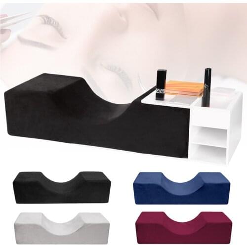 Foam Memory eyelash pillow special pillow for grafting eyelashes beauty eyelash headrest Makeup Salon Eyelash Extension Pillow