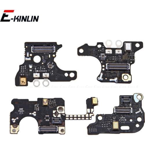SIM SD Card Reader Holder Microphone Mic Module Connector PCB Board Flex Cable For HuaWei V30 K30 P30 P20 Mate 10 20 30 Pro