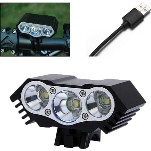 Bike Light Rainproof USB Rechargeable LED 4 Level MTB Front Lamp Headlight Aluminum Ultralight Flashlight Road Bicycle Light
