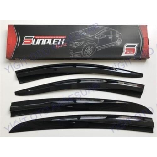 For RENAULT FLUENCE Rain Wind Deflector 2009-2016 Sunshade Curtains Car Windshield Auto Accessory Universal Spilitter Mud Flaps