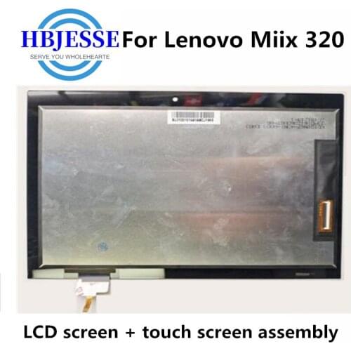 Test well 10.1 inch For Lenovo MIIX 320 MIIX 320-10ICR MIIX320 LCD Display Panel Screen Touch Screen Digitizer Glass Assembly