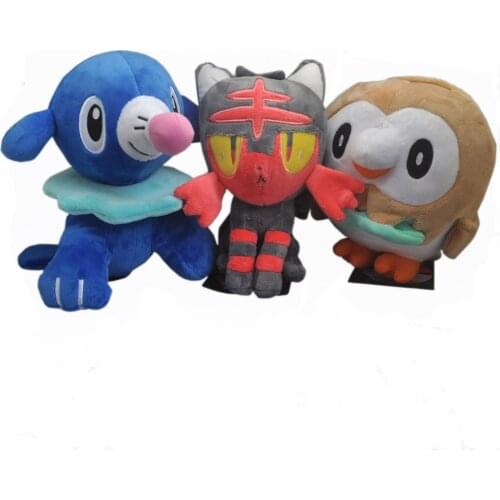 10/Lot Lit Pop Row 18-20CM With Tags For Cartoon Dolls Christmas Gift Plush Doll Figure