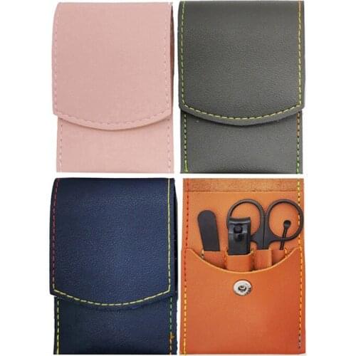 7pcs Professional Nail Clippers Set Stainless Steel Manicure Pedicure Nail Clipper Cutter Travel Grooming Tool