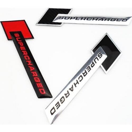 Car Styling Supercharged Turbo Boost Loading 3D Emblem Badge Sticker for Suzuki SX4 SWIFT Alto Liane /Grand Vitara/ Jimny