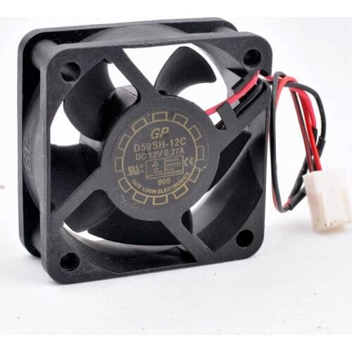 D50SH-12C 5cm 50mm fan 50x50x20mm DC12V 0.27A Large-volume cooling fan suitable for power transformers