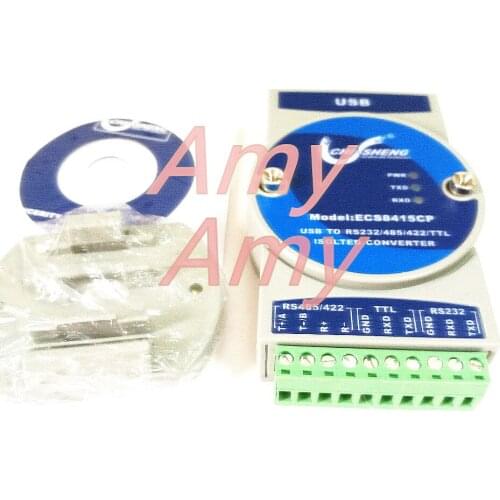 ECS8415CP industrial grade USB, RS232/, 485/422/TTL, USB, serial port, photoelectric isolation