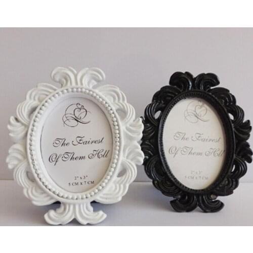 Resin Photo Frame Retro Photo Frame for Wedding Party Family Home Decor Ornaments Picture Desktop Frame Photo Frame Crafts Gift