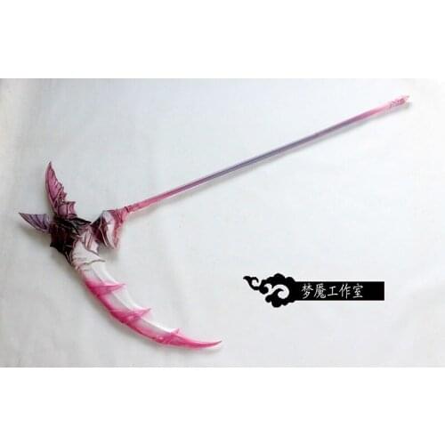 Hot Anime So I'm A Spider, So What Kumoko Sickle Sword Cosplay Prop Weapon Halloween Christmas Weapons for Carnival Comic Show