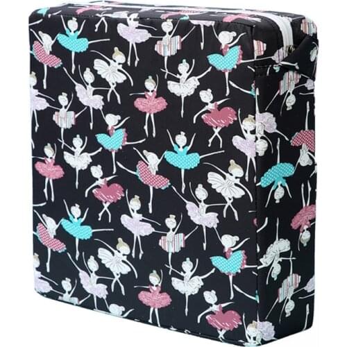 Square Booster Seat Highchair Pad Dining Chair Washable Thick Increasing Cushion 69HE