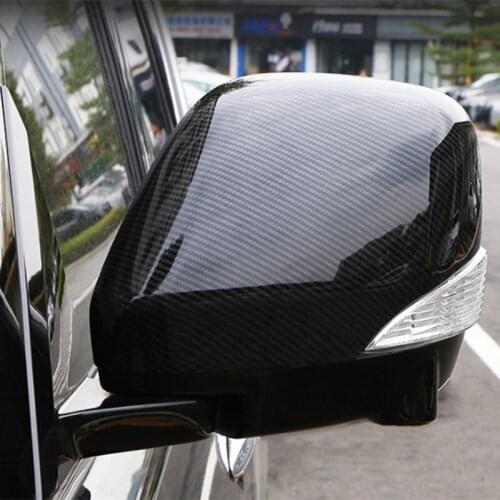 Fit For Nissan Patrol 2012-2020 ABS Car Front Side Rearview Mirror Cover Frame Trim Car styling Sticker