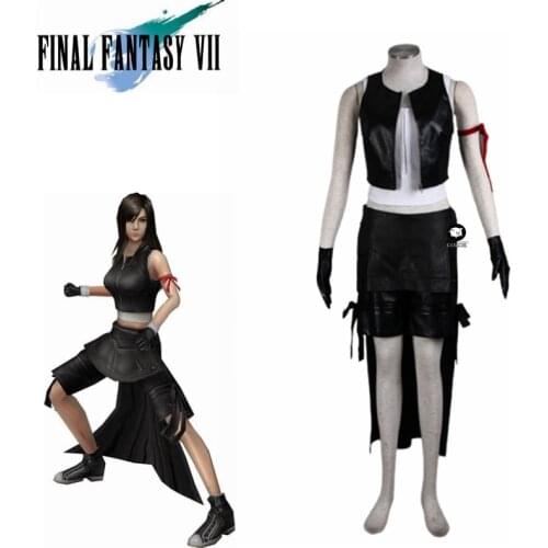 Final Fantasy 7: Remake Tifa Lockhart Cosplay Costume New Years Christmas Party Costume