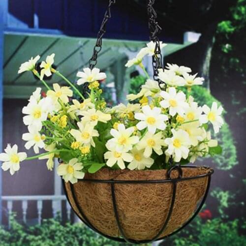 Durable Coconut Palm Cushion For Plastic Flower Pot Square Gardening Mix Soil Lock Design Mat Flower Pot Plant Change Cushion