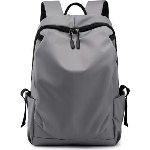 Simple Mens 15.6 Inch Laptop Backpack Waterproof Outdoor Travel Backpacks Male Quality Men School Backpack Teenagers USB Charge