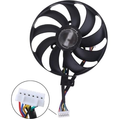 W8EC Super Overclocked Fans RX5700 RX5700 XT RTX2080TI 8GB ROG STRIX OC Graphics Card 4/6/7Pin 88mm fan