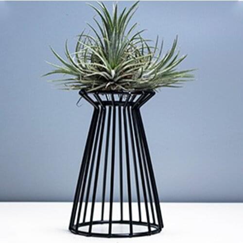 Ornaments Home Garden Nordic Style Free Standing Balcony Stable Table Display Office Indoor Outdoor Flower Pots Air Plant Holder