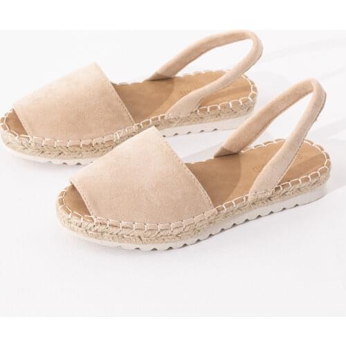 Hemera Studios platform sandals Menorcan flat Esparto espadrilles women 2021 summer back strap Multicolor print