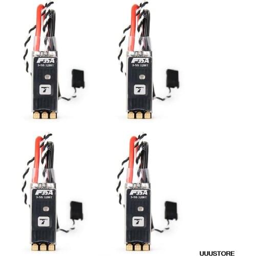 1 /2 / 4PCS T-motor F35A 3-5S 35x11mm 35A BLheli_32 32bits Brushless ESC DShot1200 w/ RGB LED for FPV RC Models Parts