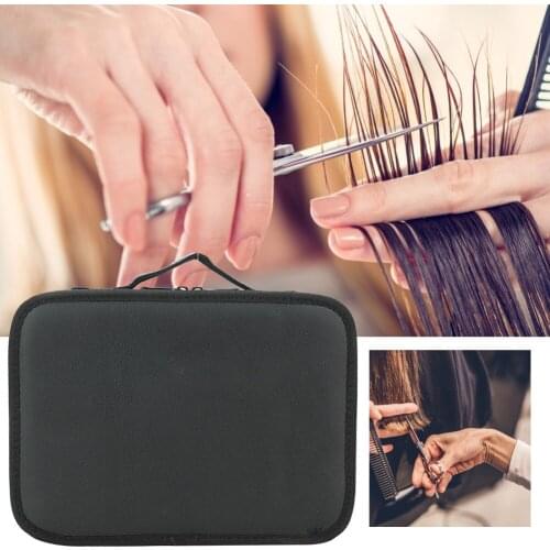 1 Pcs Professional Barbershop Hair Salon Hairdresser Accessory Waterproof PU Leather Hairdressing Tool Storage Organizer Handbag