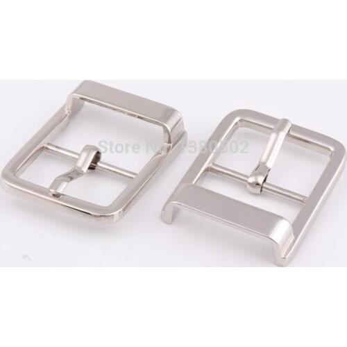2pcs/lot 38*31*25mm Square silver color metal DIY belt buckle fashion for men and women