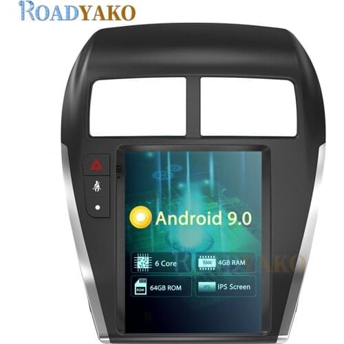 9.7Inch Tesla Style Android For Mitsubishi ASX 2013 2014 2015- 2018 Stereo Car Radio GPS Navigation Multimedia player Headunit