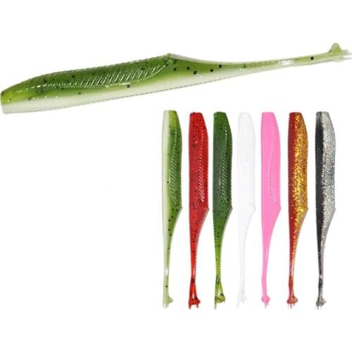 AR75 Factory Stock 4 Forked Tail Soft Lure 125mm/7.8g Soft Fishing Baits Plastic Lure Soft Lure
