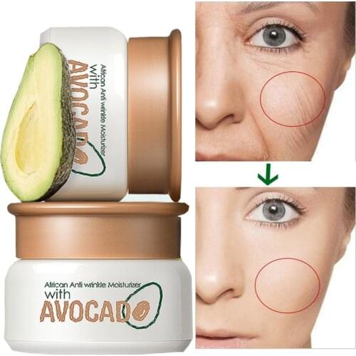 Avocado AntiAging Whitening Cream Facial Moisturizer Face Cream Anti Wrinkles Lifting Facial Firming Smooth Skin Care Drop Ship