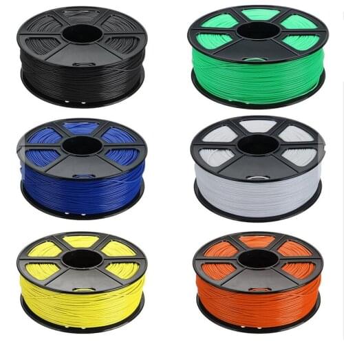 DuoWeiSi 3D Printer Parts ABS 1kg 1.75mm ABS Mutil-Color 3D Printer Filament With Good Tensile Strength Printing Filament