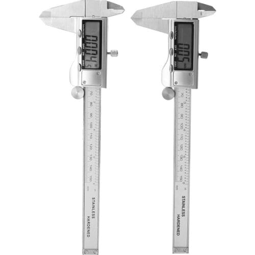 150mm 304 Stainless Steel Electronic Digital Vernier Caliper Gauge with Shell