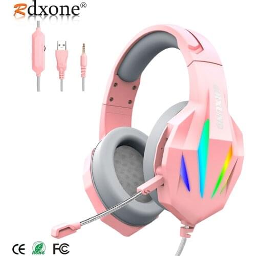 Headset over-ear Wired Game Earphones Gaming Headphones Deep bass Stereo with Microphone For Computer PS4 PS5 PC Game Headset