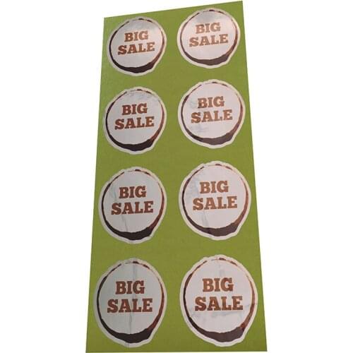 Logo sticker label printing custom for packing box/packing bottle