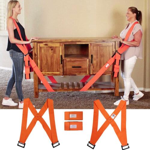 Non-Slip Furniture Moving Strap Lifting Shoulder Rope Moving Lift Aid Tool Transport Belt Carry Cords Mover Rope