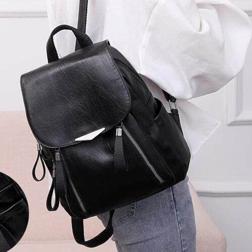 Spring New Fashion Female Backpack Big Capacity Phone Purse New Trendy Female Bags