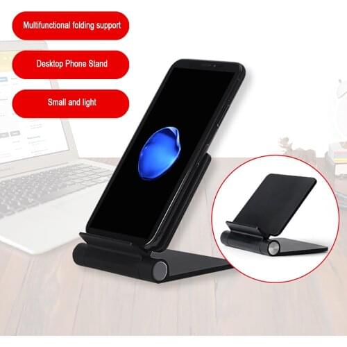 Universal KISSCASE Mobile Phone Accessories Portable Mini Desktop Stand Table Cell Phone Holder For IPhone Samsung Xiaomi Huawei