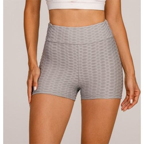 Womens Sports Shorts High Waist Yoga Wear Exercise Sexy Hips Push Up Sportswear Quick-drying Running Casual Shorts