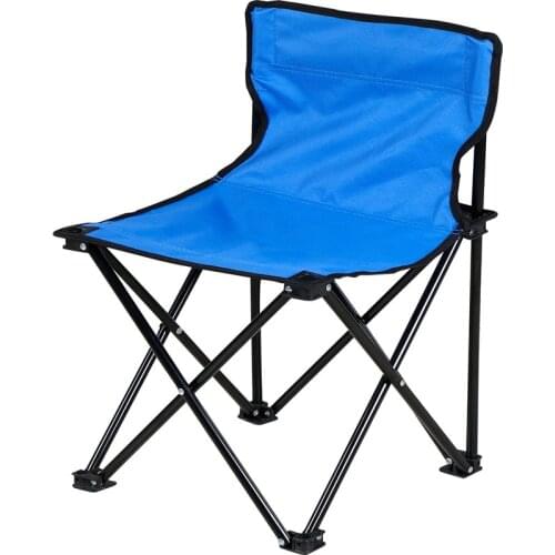 2021 new outdoor folding portable childrens camping beach square chair