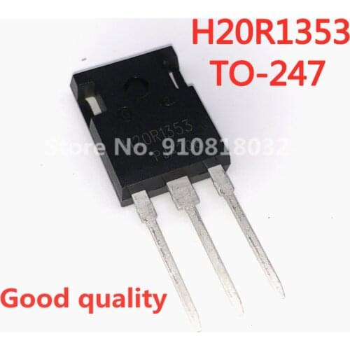 5PCS/LOT H20R1353 IHW20N135R3 TO-247 1350V 20A Triode transistor In Stock