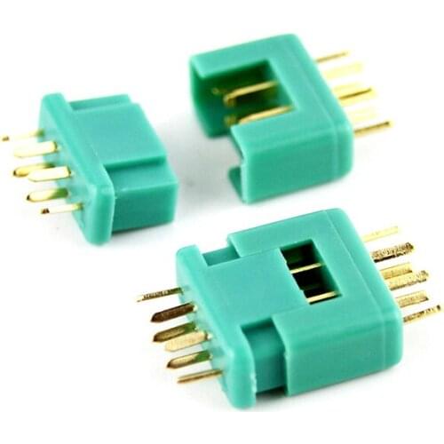 MPX 6Pin Green Plug Connector Male Female for RC Model Charger Battery DIY Parts