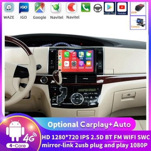 1G RAM Car Radio For Toyota Estima/PREVIA/Tarago/Canarado 2006-2012 Multimedia Stereo System Head Unit Android 8.1 System Touch