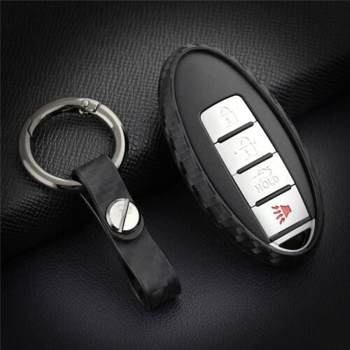 Car Key Case Cover Fob For Nissan Qashqai J10 J11 X trail T32 T31 Micra K12 Juke Murano Tiida Teana Silica Gel Key Ring Shell